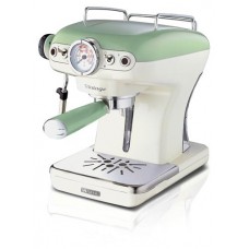 Кофеварка Ariete Vintage CR/GR 1389A бежево-зеленая (kastd) в магазинах Ашан