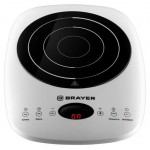 Плитка индукционная Brayer BR2802 настольная черно-белая (kastd)