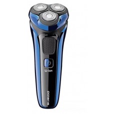 Бритва электрическая Polaris PMR 0304R wet&dry PRO 5 blades черно-синяя (kastd) в магазинах Ашан