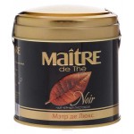 Чай черный Maitre de The Де Люкс листовой, 100 г (kastd)