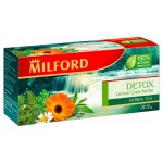 Напиток чайный MILFORD DETOX, 20х2 г (kastd)