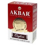 Чай черный AKBAR Ceylon листовой, 100 г (kastd)