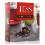 Чай черный Tess Earl Grey бергамот, 100х1,8 г (kastd)