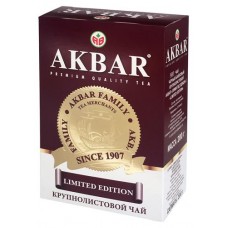 Чай черный AKBAR Limited Edition листовой, 200 г (kastd) в магазинах Ашан