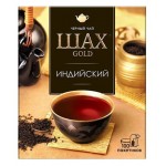 Чай черный Шах Gold индийский с пряными оттенками в пакетиках, 100 шт (kastd)