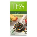 Чай зеленый Tess Флирт с добавками в пакетиках, 25 шт (kastd)