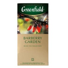 Чай черный Greenfield Barberry Garden с добавками в пакетиках, 25 шт (kastd) в магазинах Ашан
