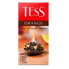 Чай черный Tess Orange в пакетиках, 25 шт (kastd) в магазинах Ашан