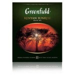 Чай черный Greenfield Kenyan Sunrise пакетированный, 100 шт (kastd)
