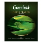 Чай зеленый Greenfield Flying Dragon в пакетиках, 100 шт (kastd)