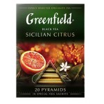 Чай черный Greenfield Sicilian Citrus, 20 шт (kastd)