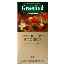 Чай травяной Greenfield Wildberry Rooibos, 25x1,5 г (kastd) в магазинах Ашан