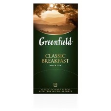 Чай черный Greenfield Classic Breakfast в пакетиках, 25х2 г (kastd) в магазинах Ашан
