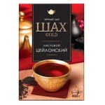 Чай черный Шах Gold Цейлонский листовой, 400 г (kastd)