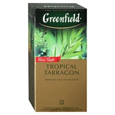 Чай зеленый Greenfield Tropical Tarragon оолонг, 25x2 г (kastd) в магазинах Ашан