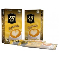 Кофе растворимый Trung Nguyen G7 Капучино с лесным орехом 3в1, 12 x 18 г (kastd) в магазинах Ашан