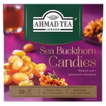 Чай черный Ahmad Tea Облепиховые Леденцы листовой в пирамидках, 20 х 1,8 г (kastd)