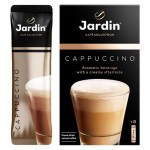 Кофейный напиток растворимый Jardin Cappuccino 3в1, 144 г (kastd)