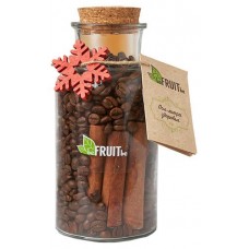 Кофе зерновой beFRUITbe жареный с палочками корицы, 180 г (kastd) в магазинах Ашан