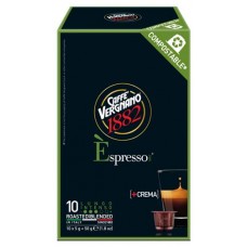 Кофе в капсулах Caffe Vergnano Espresso Lungo Intenso, 10 капсул (kastd) в магазинах Ашан