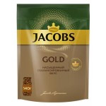 Кофе растворимый Jacobs Gold сублимированный, 140 г (kastd)