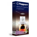 Фильтр-пакеты для чая Topperr Ė2 средние, 80 шт (kastd) Фильтр-пакеты для чая Topperr Ė2 средние, 80 шт (kastd)