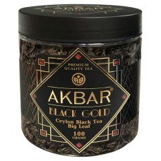 Чай черный AKBAR Black Gold крупнолистовой, 100 г (kastd) в магазинах Ашан