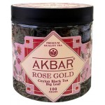 Чай черный AKBAR Rose Gold крупнолистовой, 100 г (kastd)