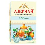 Чай травяной АЗЕРЧАЙ Шейпинг с ароматом абрикоса, 20х1,8 г (kastd)