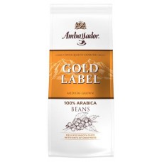 Кофе в зернах Ambassador Gold label, 200 г (kastd) в магазинах Ашан