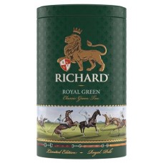 Чай зеленый Richard Royal Green крупнолистовой, 80 г (kastd) в магазинах Ашан
