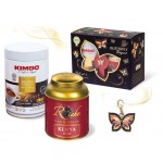 Подарочный набор Butterfly Голден кофе KimboGold + чай Kenya + брошь, 350 г (kastd) Подарочный набор Butterfly Голден кофе KimboGold + чай Kenya + брошь, 350 г (kastd)