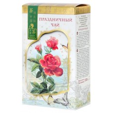 Чай черный Зеленая Панда китайский листовой Праздничный, 100 г (kastd) в магазинах Ашан