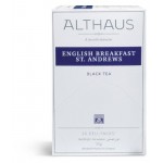Чай чёрный Althaus English Breakfast St. Andrews в пакетиках, 20х1,75 г (kastd)