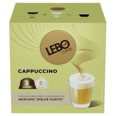 Кофе в капсулах Lebo Cappuccino, 172 г (kastd) в магазинах Ашан