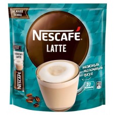 Напиток кофейный Nescafe Latte растворимый, 20x18 г (kastd) в магазинах Ашан