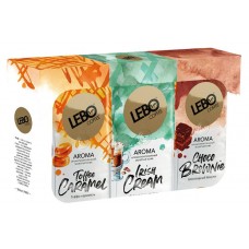 Подарочный набор Lebo Aroma Кофе молотый 3 вкуса, 450 г (kastd) в магазинах Ашан