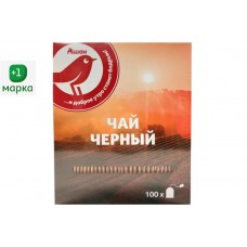 Чай черный АШАН Красная птица в пакетиках, 100х2 г (kastd) в магазинах Ашан