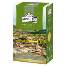 Чай зеленый Ahmad Tea с жасмином, 100 г (kastd) в магазинах Ашан
