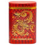 Чай черный Бонтон с земляникой Счастливый день, 100 г (kastd)