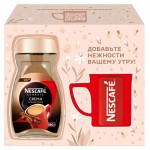Кофе растворимый Nescafe Classic Crema с кружкой, 190 г (kastd)