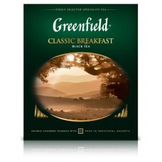 Чай черный Greenfield Classic Breakfast в пакетиках, 2 г х 100 шт (kastd) в магазинах Ашан