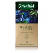 Чай черный Greenfield Blueberry Nights, 25х1,5 г (kastd) в магазинах Ашан