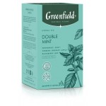 Чай травяной Greenfield Double Mint в пирамидках, 20х1,8 г (kastd)