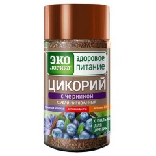 Цикорий растворимый Экологика сублимированный с черникой, 85 г (kastd) в магазинах Ашан