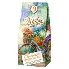 Чай зеленый Nadin С Весенними праздниками!, 50 г (kastd) в магазинах Ашан