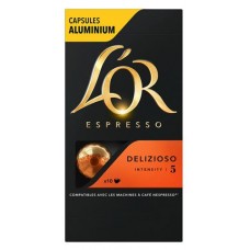 Кофе в капсулах Lor Espresso Delizioso, 10 капсул (kastd) в магазинах Ашан