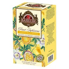 Чайный напиток Basilur Фруктовое вдохновение маракуйя и апельсин, 20 пакетиков (kastd) в магазинах Ашан