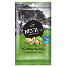 Фисташки BEERka жареные соленые, 80 г (kastd) в магазинах Ашан