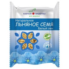 Семя льняное Верное средство белый лен, 100 г (kastd) в магазинах Ашан